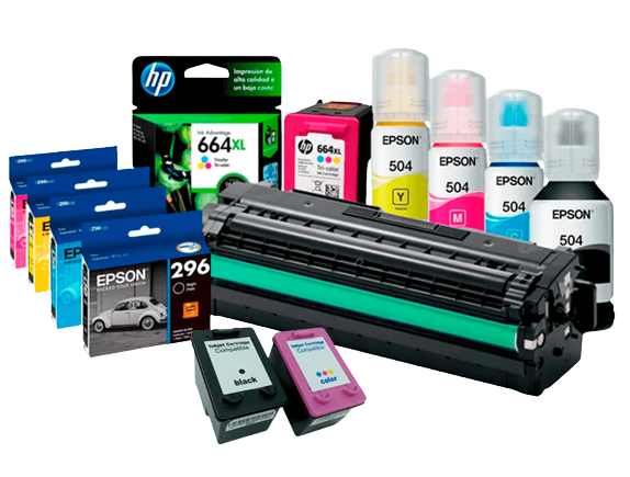 Recarga de tinta y tóner